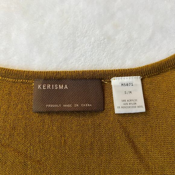 KERISMA Cozy Soft Wool Blend Oversized Knit Raven Top Tunic Size S/M - Picture 5 of 13